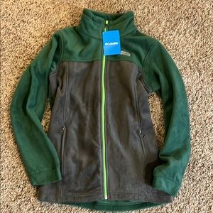 Columbia Green Fleece Jacket